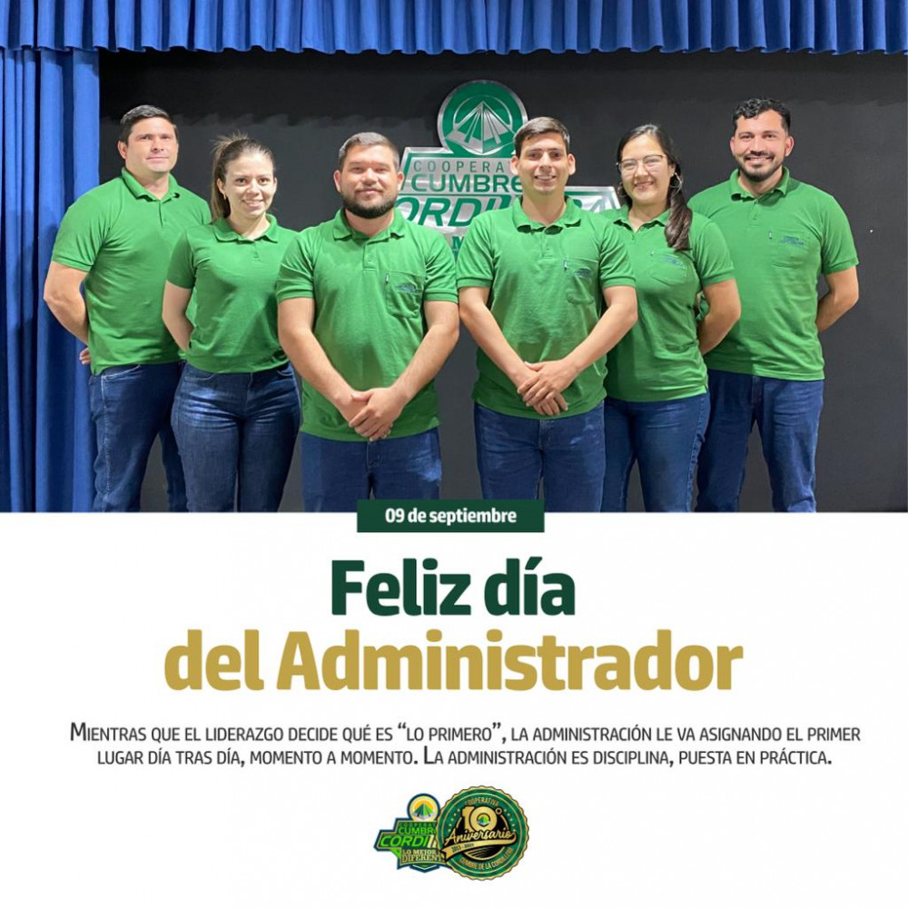 Feiz día del Administrador